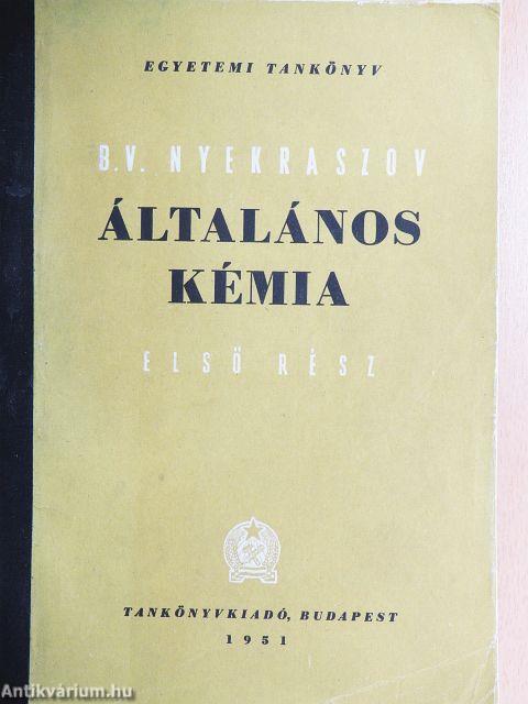 Általános kémia I.