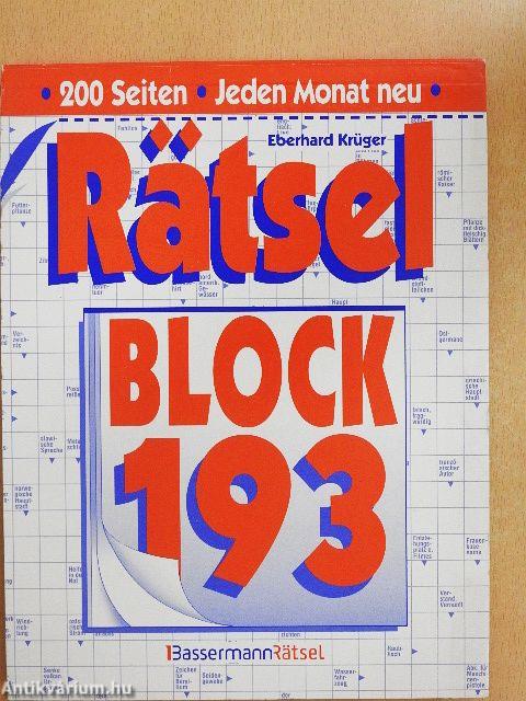 Rätselblock 193
