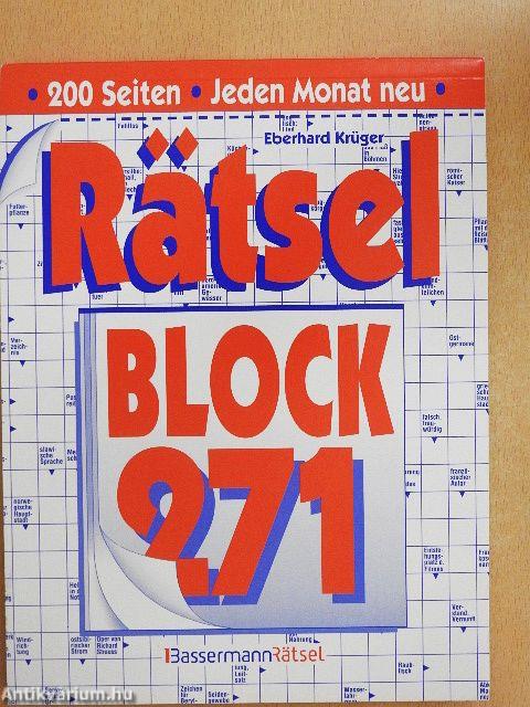 Rätselblock 271