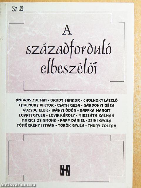 A századforduló magyar elbeszélői