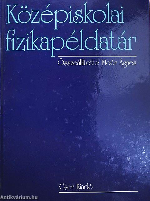 Középiskolai fizikapéldatár