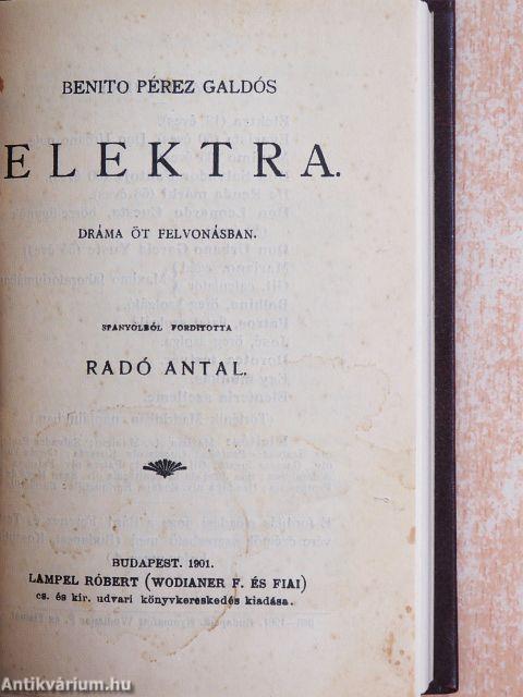 A csillagok világából/Bacsányi János válogatott költeményei/Elektra/Tell Vilmos