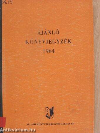 Ajánló könyvjegyzék 1964