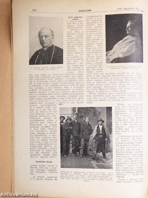 Zászlónk 1941. augusztus