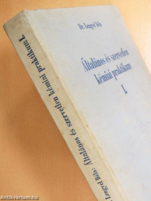 Általános és szervetlen kémiai praktikum I.
