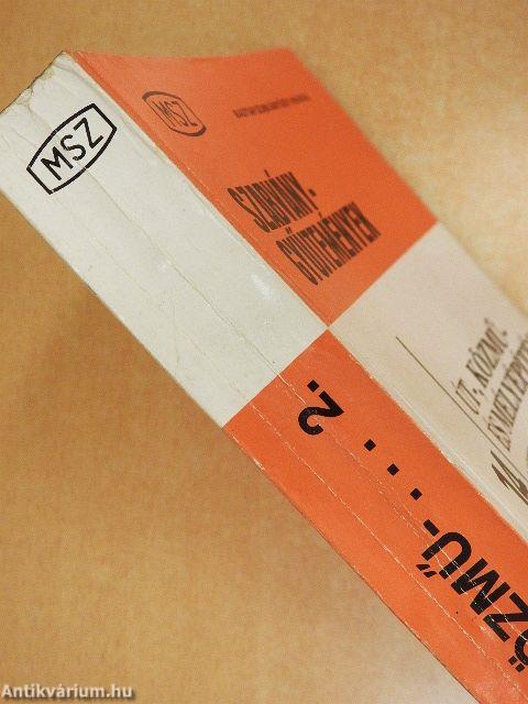 Út-, közmű- és mélyépítés 2.