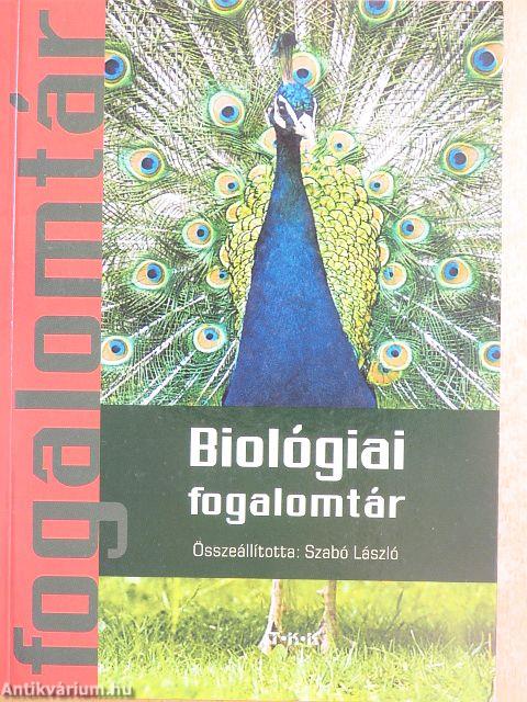 Biológiai fogalomtár