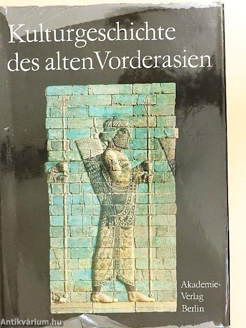 Kulturgeschichte des alten Vorderasien