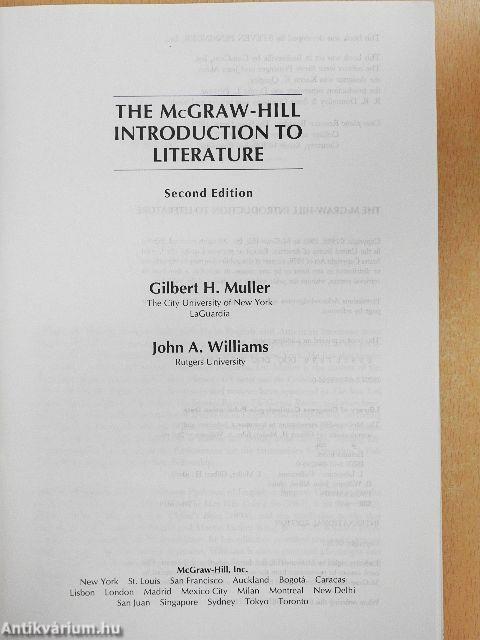 The McGraw-Hill Introduction to Literature