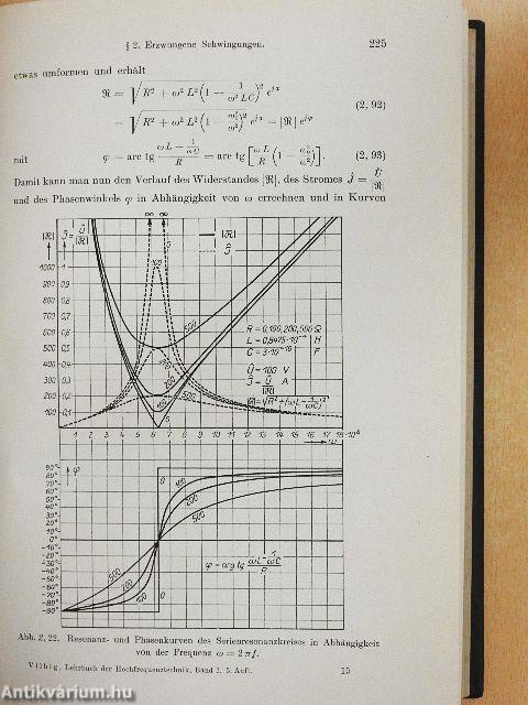 Lehrbuch der Hochfrequenztechnik I.