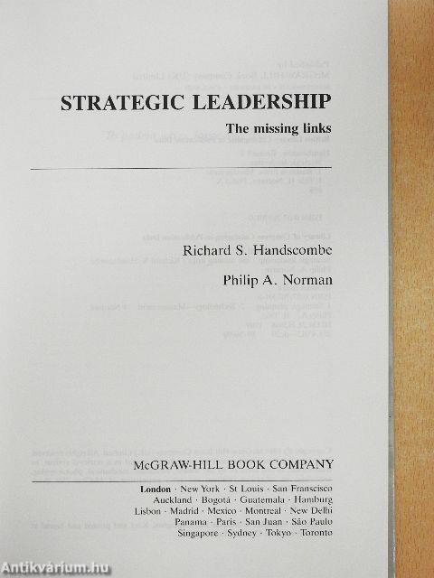 Strategic Leadership