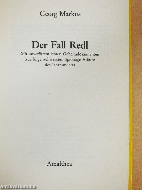 Der Fall Redl