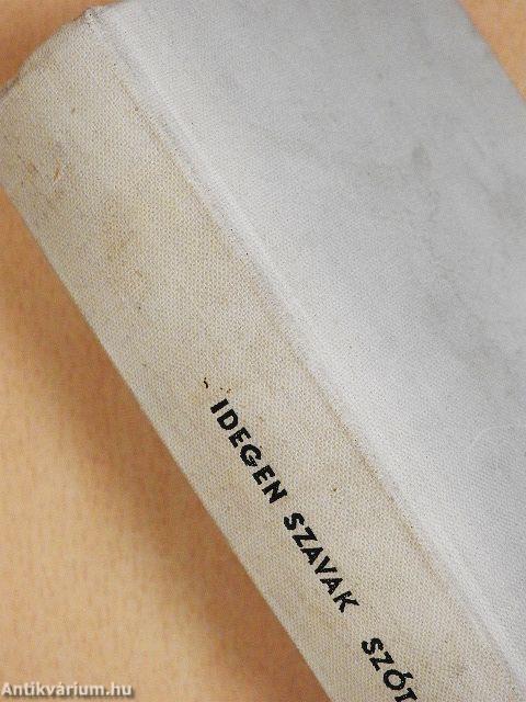 Idegen szavak szótára