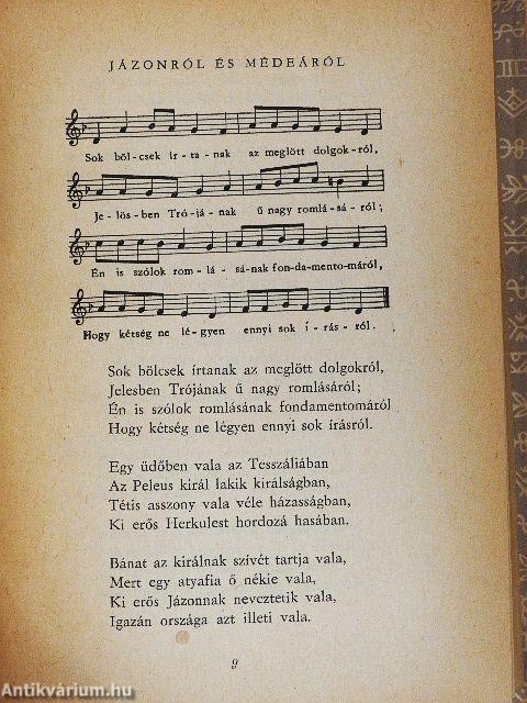 Tinódi Lantos Sebestyén válogatott munkái