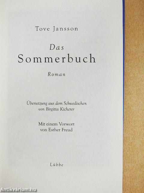 Das Sommerbuch