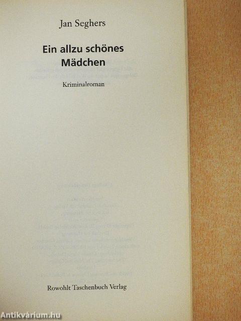 Ein allzu schönes Mädchen