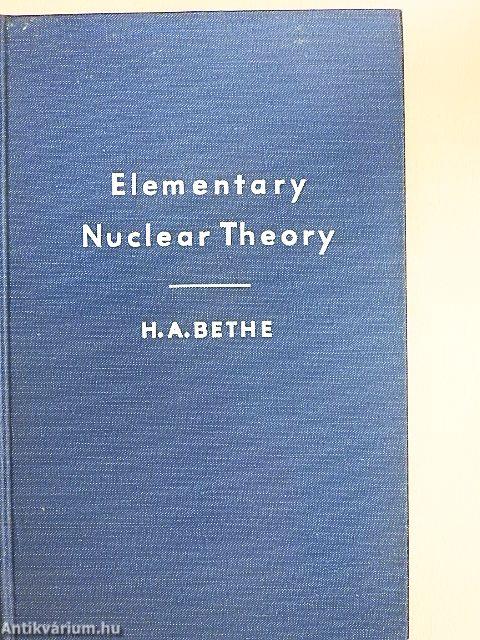 Elementary Nuclear Theory