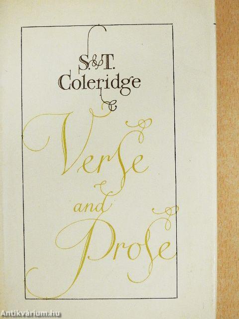 Verse and Prose