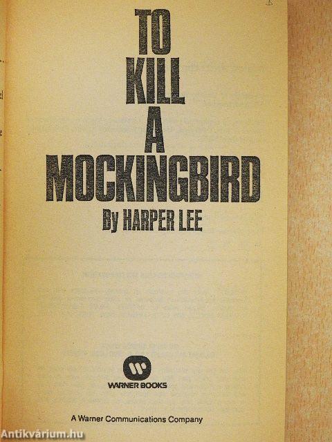 To Kill a Mockingbird