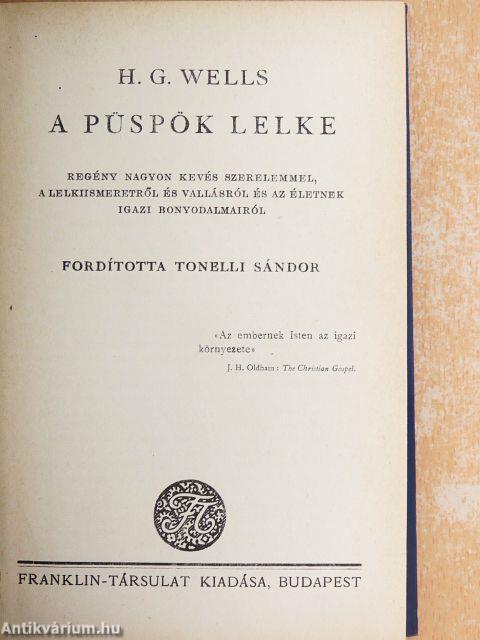 "20 kötet a H. G. Wells művei sorozatból (nem teljes sorozat)"