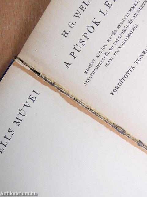 "20 kötet a H. G. Wells művei sorozatból (nem teljes sorozat)"