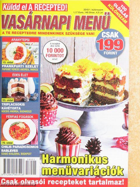 Küldd el A RECEPTED! 2018/1. Különszám