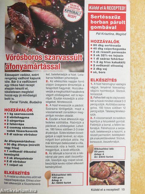 Küldd el A RECEPTED! 2017. február