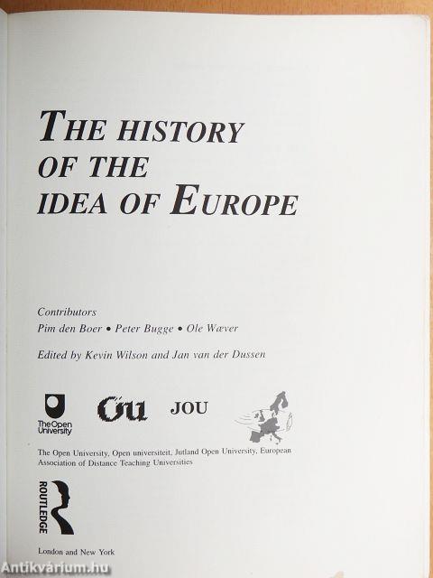 The History of the Idea of Europe