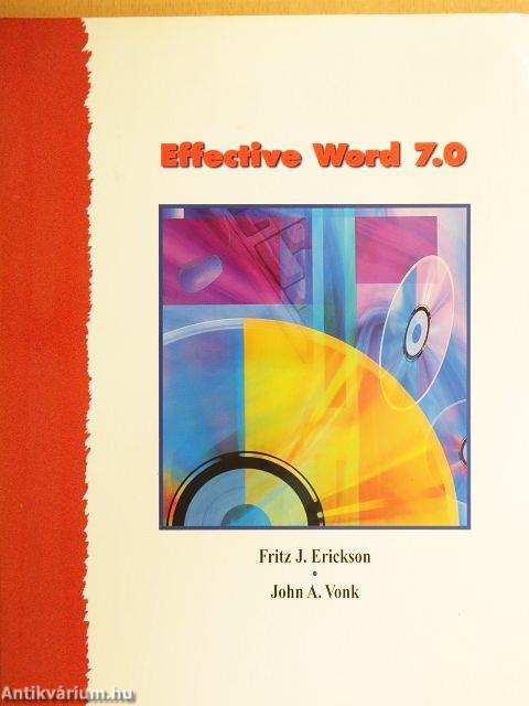 Effective Word 7.0