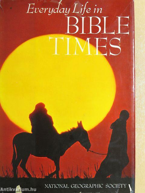 Everyday Life in Bible Times