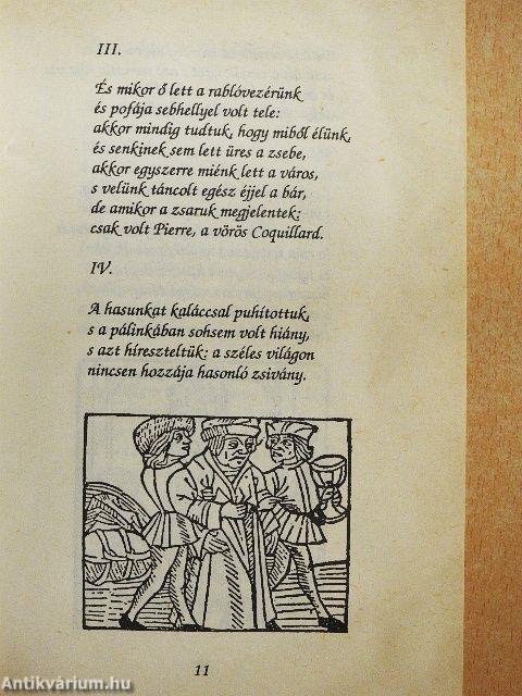 Francois Villon balladái Faludy György átköltésében