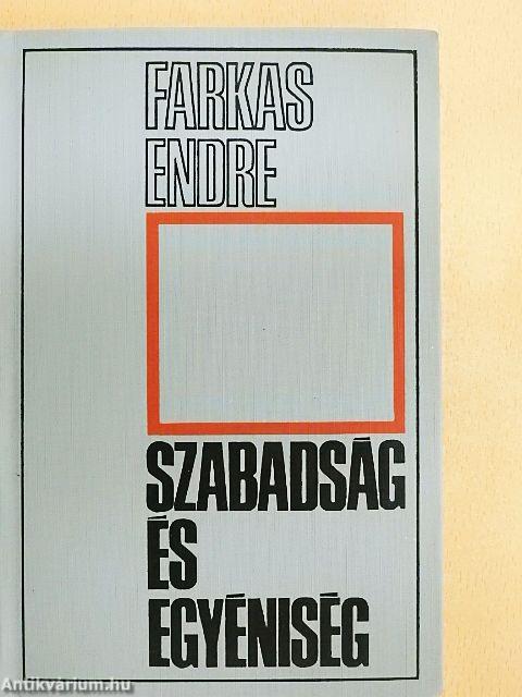 Szabadság és egyéniség