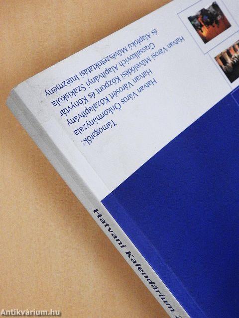 Hatvani kalendárium 2008. 