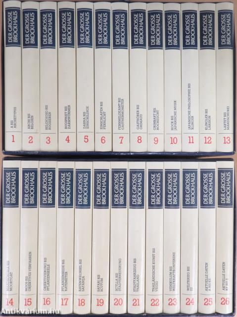 Der Grosse Brockhaus 1-26.