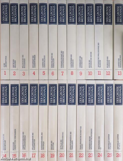 Der Grosse Brockhaus 1-26.