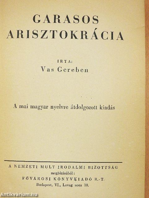 Garasos arisztokrácia
