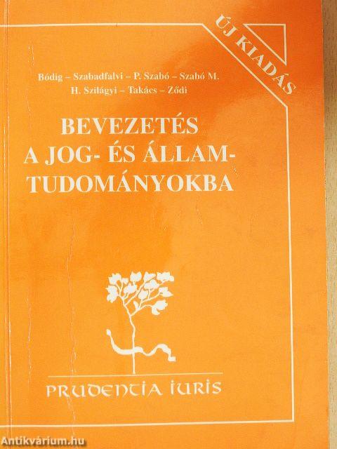 Bevezetés a jog- és államtudományokba