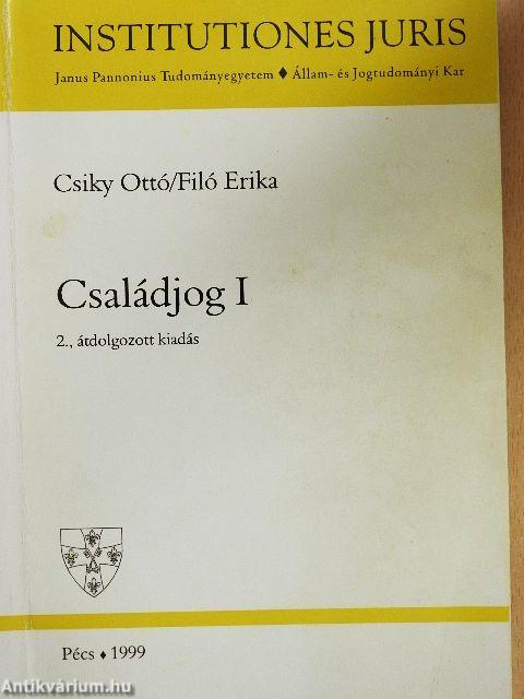 Családjog I.