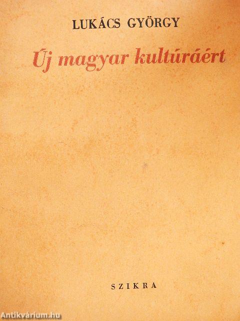 Új magyar kultúráért