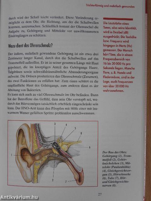 Gesunder Rat für Augen, Mund und Ohren