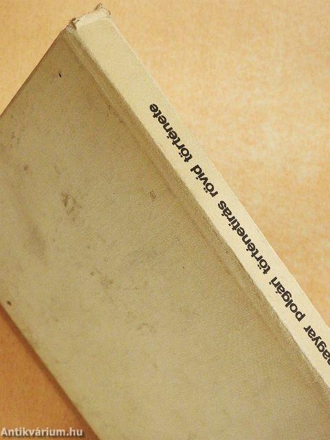 A magyar polgári történetírás rövid története