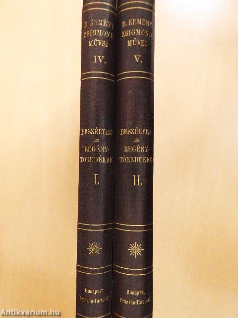 Beszélyek és regénytöredékek I-II.