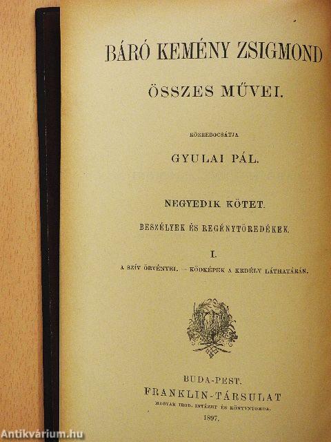 Beszélyek és regénytöredékek I-II.