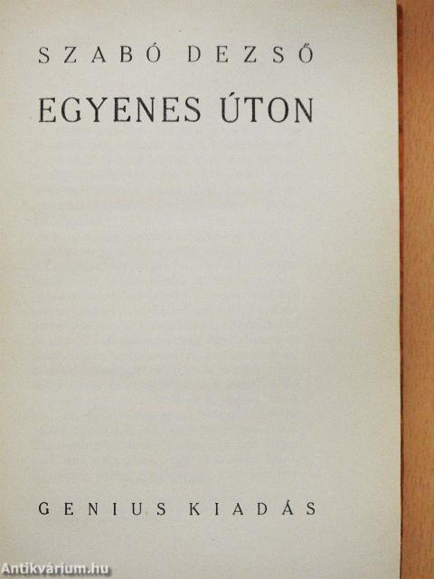 Egyenes úton