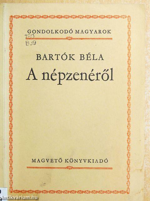 A népzenéről