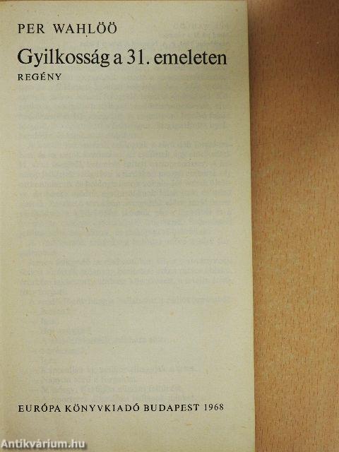 Gyilkosság a 31. emeleten