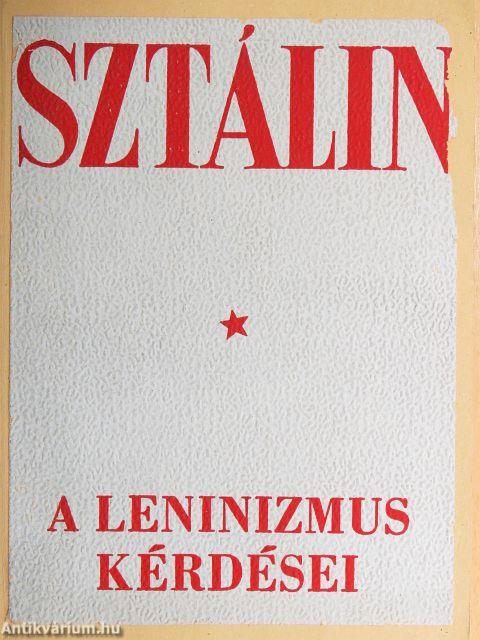 A leninizmus kérdései