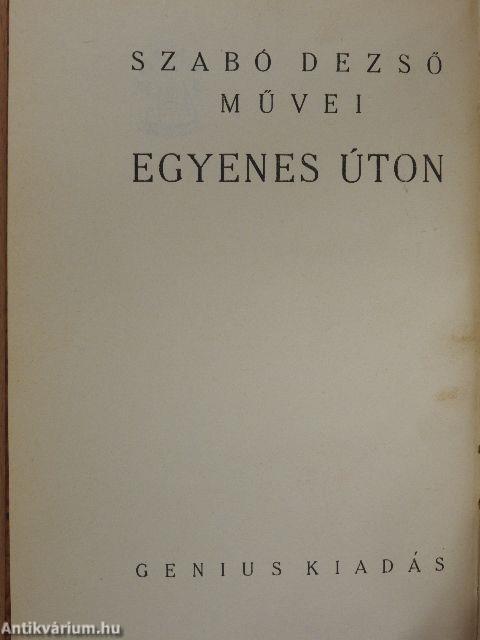 Egyenes úton