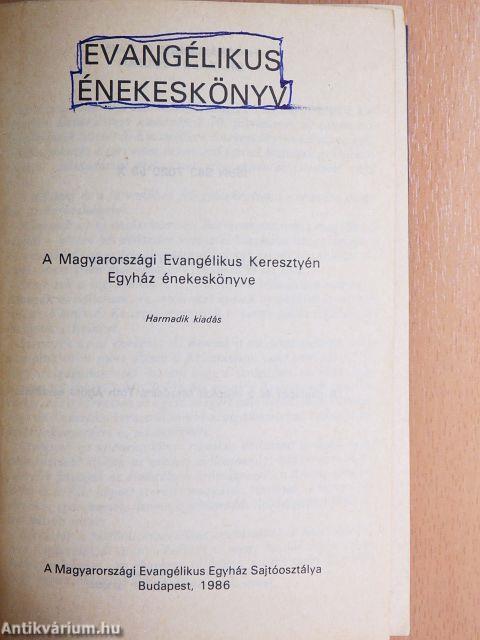 Evangélikus énekeskönyv