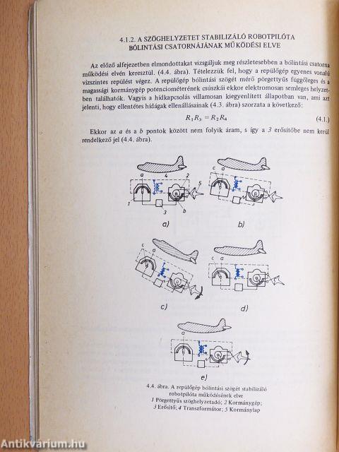Repülőgépek automatikai berendezései és programvezérlései
